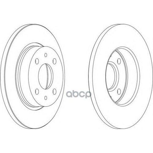 Торм. Диск Ferodo Ddf215 Ferodo арт. DDF215