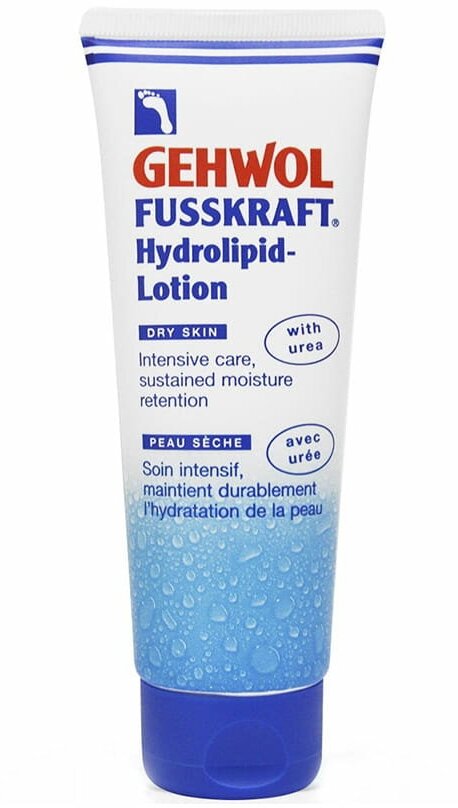 Лосьон с керамидами GEHWOL Fusskraft Hydrolipid-Lotion, для ног, 125 мл