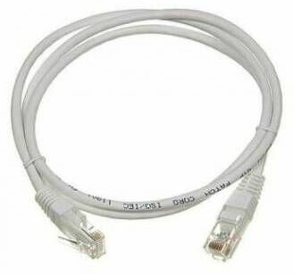 Патч-корд Buro UTP 4 пары cat5E CCA molded 5м серый RJ-45 (m)-RJ-45 (m) - фото №7