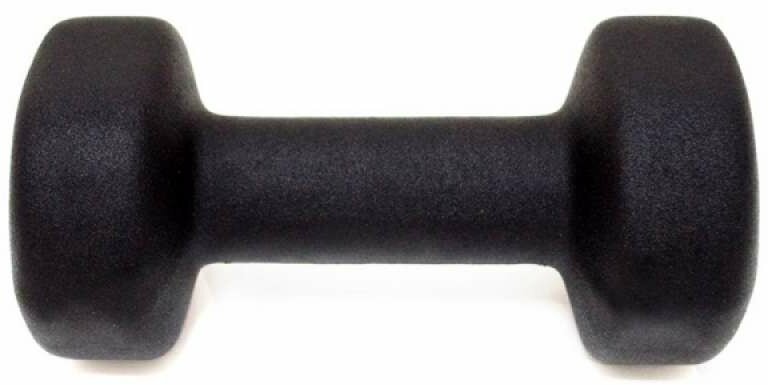 Гантели неопреновые (комплект 2 штуки) черный - Puncher - Черный - 0,5 кг.