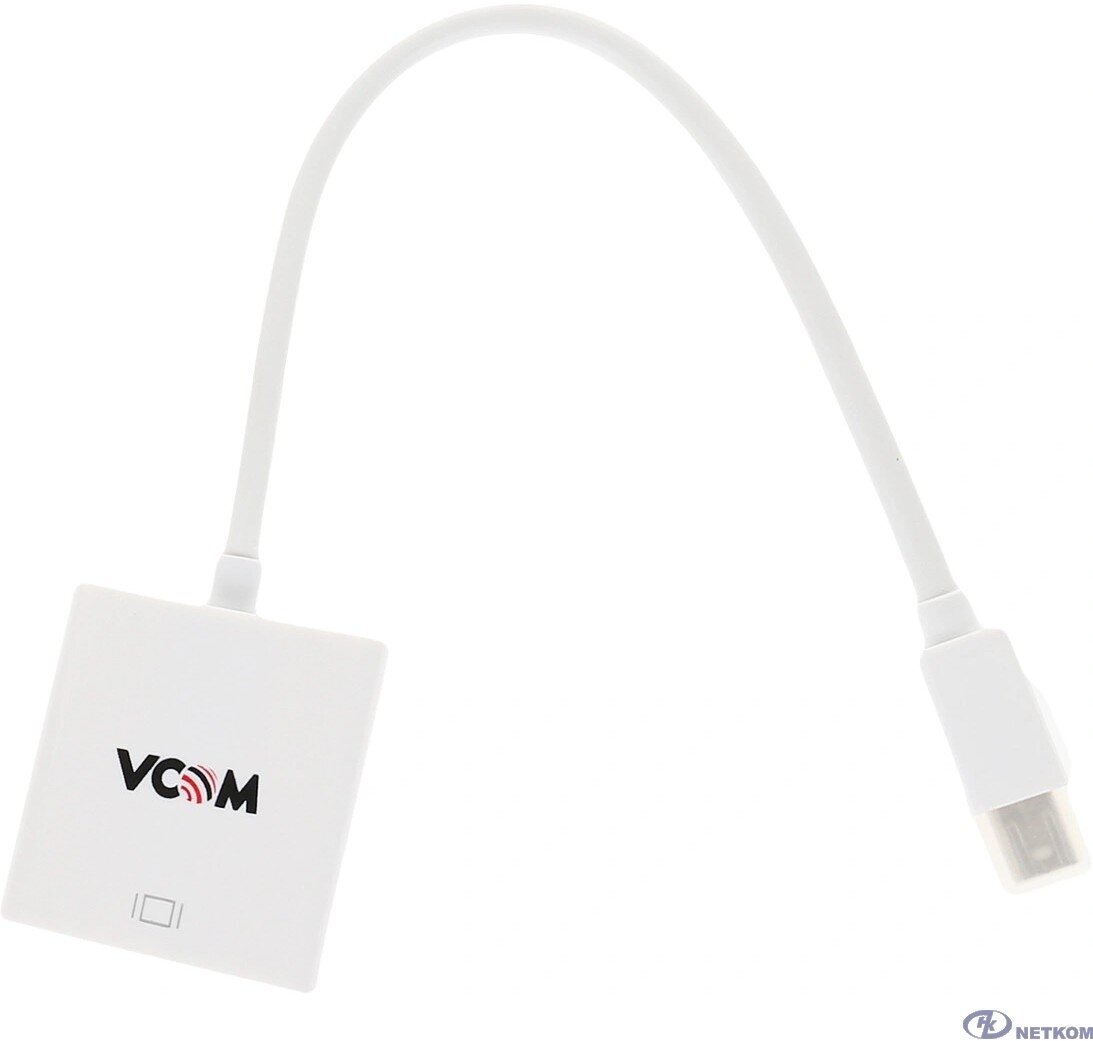 переходник miniDisplayPort M-HDMI F Vcom - фото №5