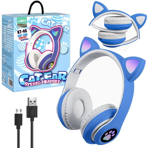 Беспроводные Bluetooth наушники с ушками JBH KT-46 синий 4670111 106100₽