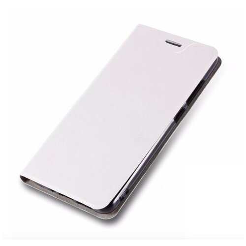 фото Чехол-книжка mypads для asus zenfone 5 lite zc600kl 3/ 4 водоотталкивающий с мульти-подставкой на жесткой металлической основе белый