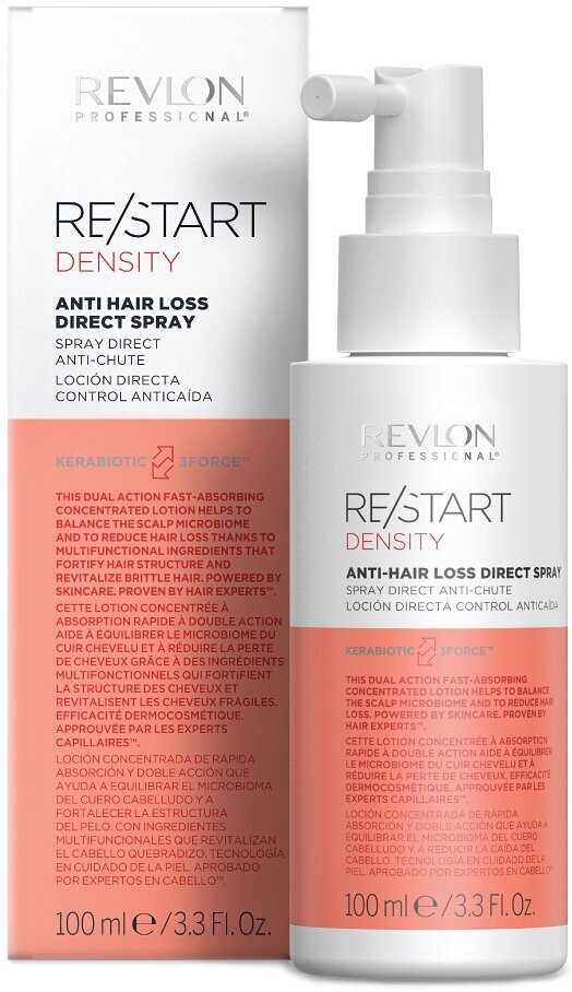 REVLON, Спрей против выпадения волос RE/START DENSITY AHL DIRECT SPRAY, 100 мл.