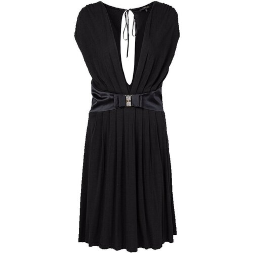 Платье Betty Blue, вискоза, вечернее, полуприлегающее, размер 44, черный