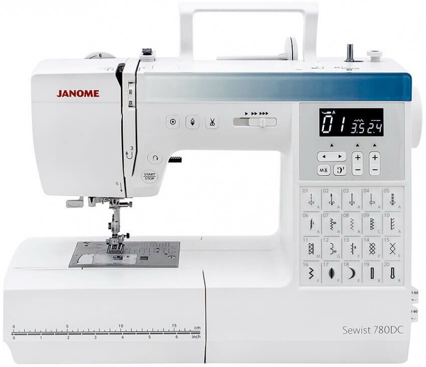 Электронная швейная машина Janome 780 DC Sewist