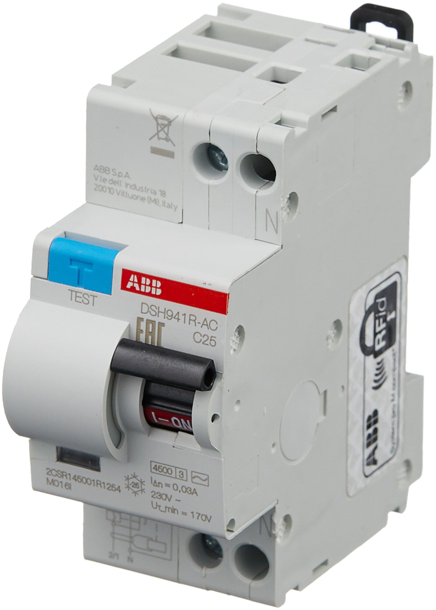   ABB DSH941R 2 30  C 4.5  AC  25 