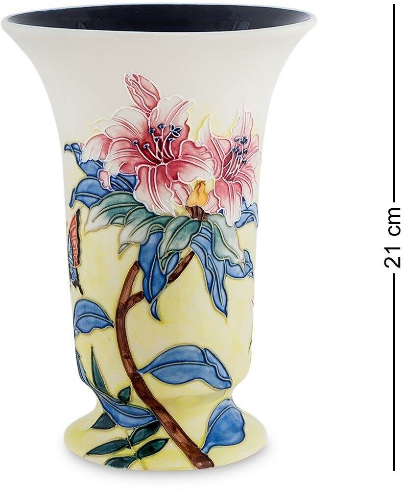 Фарфоровая ваза Цветочный рай
