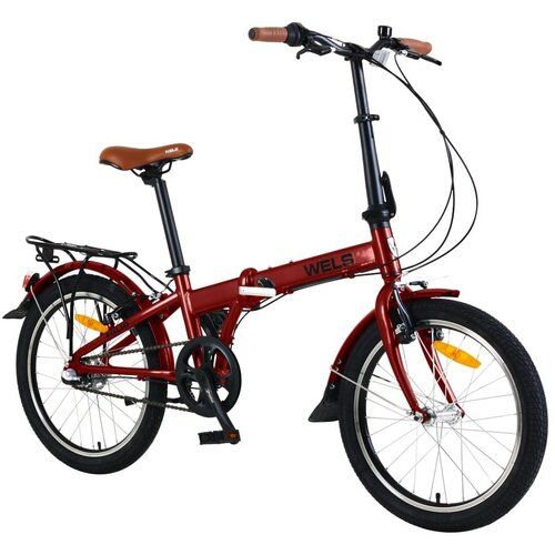 Складной велосипед Wels Folio 20 3 красный 3422000₽