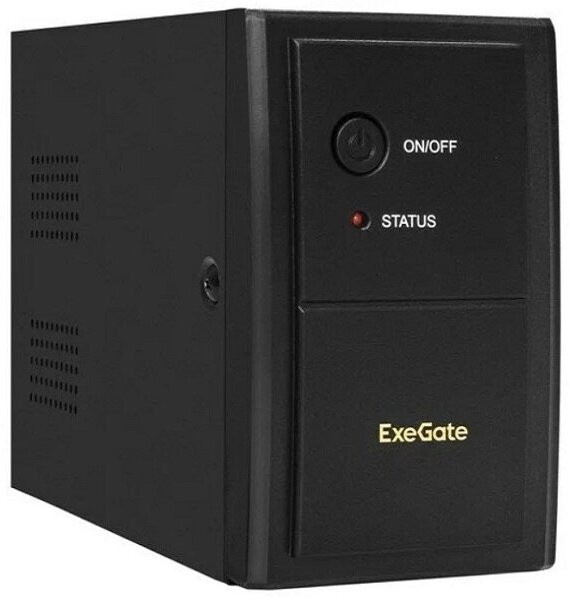 ИБП ExeGate EX292774RUS SpecialPro UNB-800. LED. AVR.4C13. RJ. USB, black