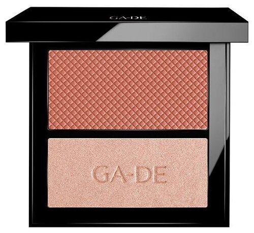 Ga-De Палетка румян и шиммеров Velveteen Blush and Shimmer Duet, 42 berry and glow