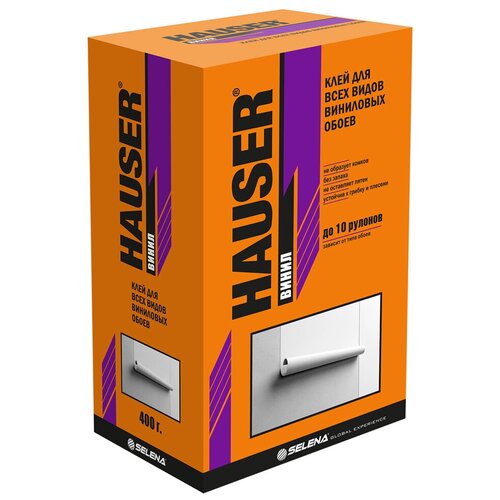 Клей для виниловых обоев 400 Г (18) HAUSER клей для виниловых обоев hauser 400 г