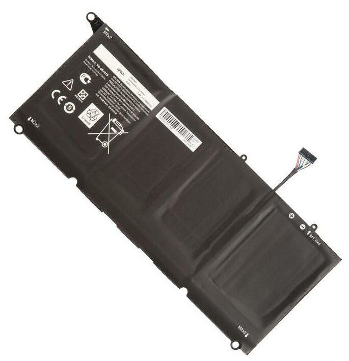 Аккумуляторная батарея для ноутбука Dell XPS 13 9343, 9350, 7.4V 52Wh, JD25G