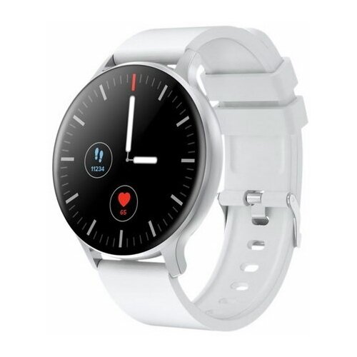 Смарт-часы SW-68 128 сенсор уведомления спорт до 16 дней IP68 серебр 404500₽