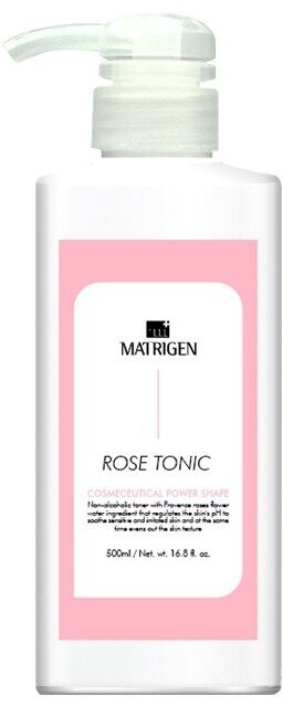 Matrigen Rose Tonic Тоник для лица с Розовой водой / 500 мл