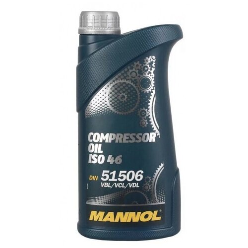 2901 20 mannol compressor oil iso 46 20 л минеральное масло для воздушных компрессоров mannol арт mn290120 Масло для компрессоров Mannol ISO 46, 1 л