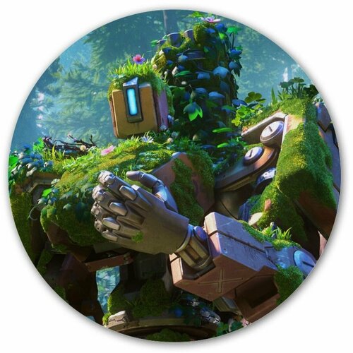 Коврик для мышки круглый Overwatch - Bastion