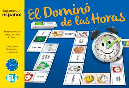 GAMES: [A1-A2]: EL DOMINO DE LAS HORAS / Домино-время, ур. A1-A2