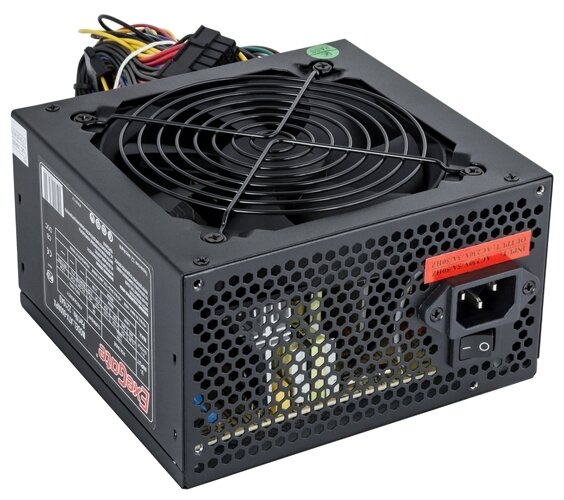 Блок питания EXEGATE 700NPX (ATX, SC, 12cm fan, 24pin, 4pin, PCIe, 3xSATA, 2xIDE, FDD, black, кабель 220V с защитой от выдергивания)