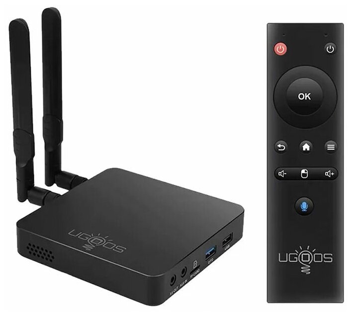 IPTV приставка Ugoos AM6B Plus 4/32Gb (WiFi-6) c Bluetooth пультом