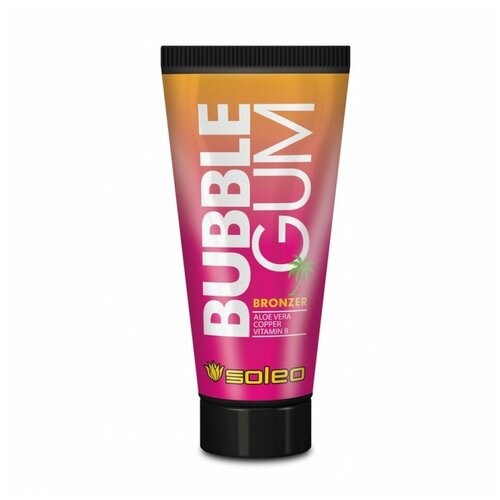 Soleo крем для загара в солярии Bubble Gum , 150 мл сильный ускоритель загара soleo black bronzer 15 мл