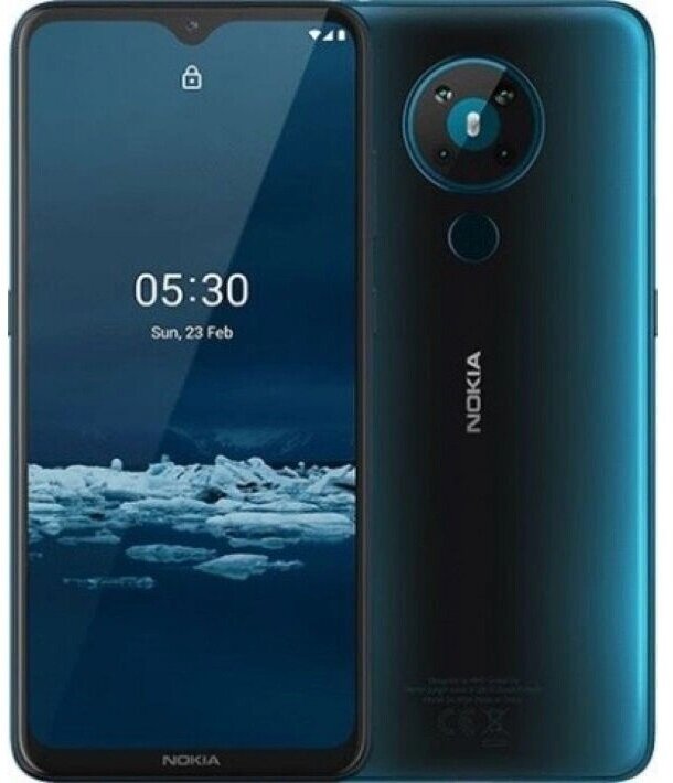 Смартфон Nokia 5.3 3/64 Gb Бирюзовый (RU)