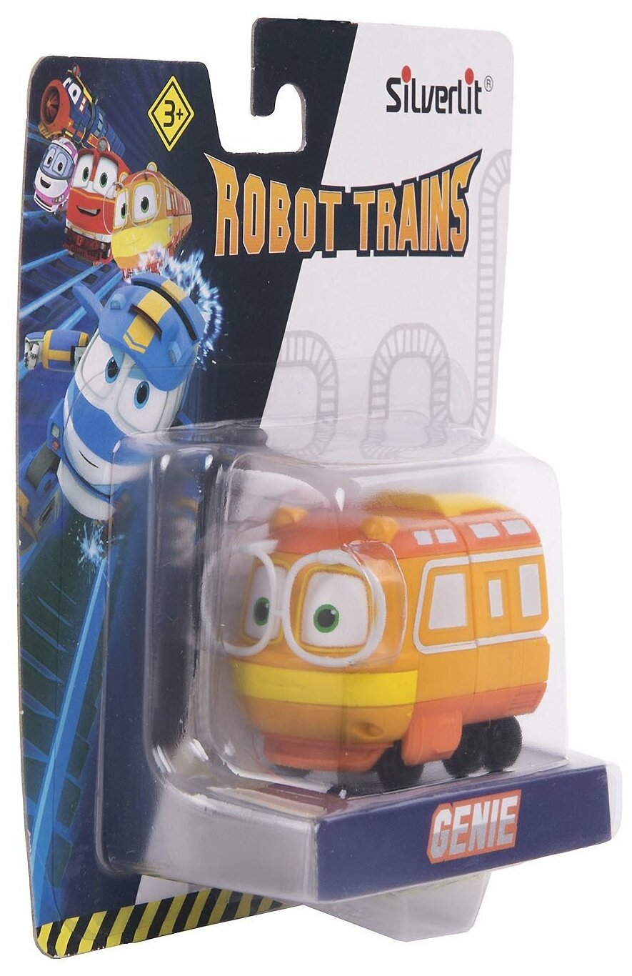 Паровозик Robot Trains Джинни 7 см - фото №10