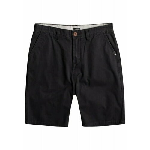 фото Шорты quiksilver, размер 25/10, черный