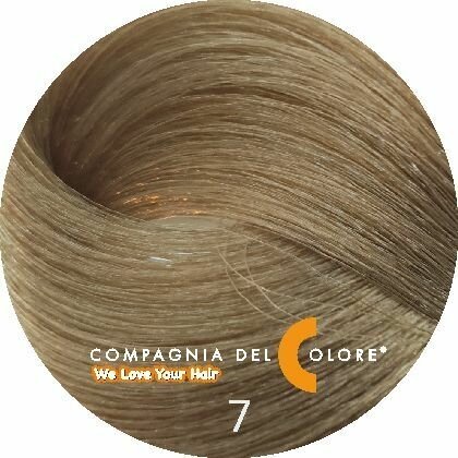 7 COMPAGNIA DEL COLORE Средне-русый натуральный краска для волос 100 МЛ оригинал