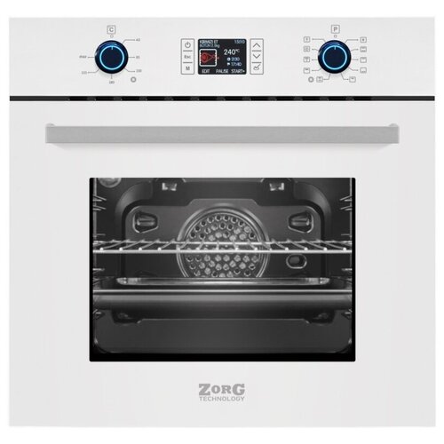 Шкаф духовой электрический Zorg Technology BE10 LD WH 2834300₽