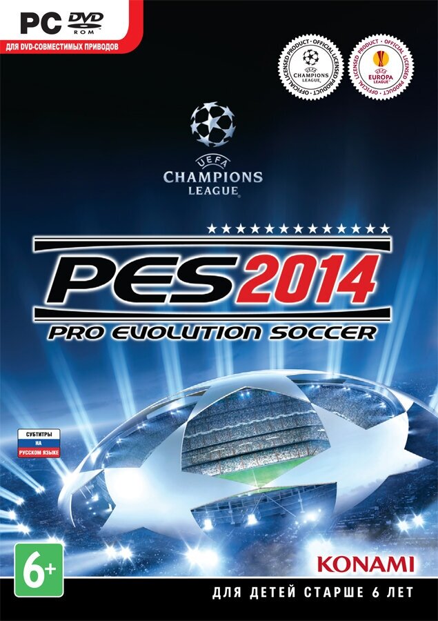 Игра для PC: Pro Evolution Soccer 2014 (DVD-box)