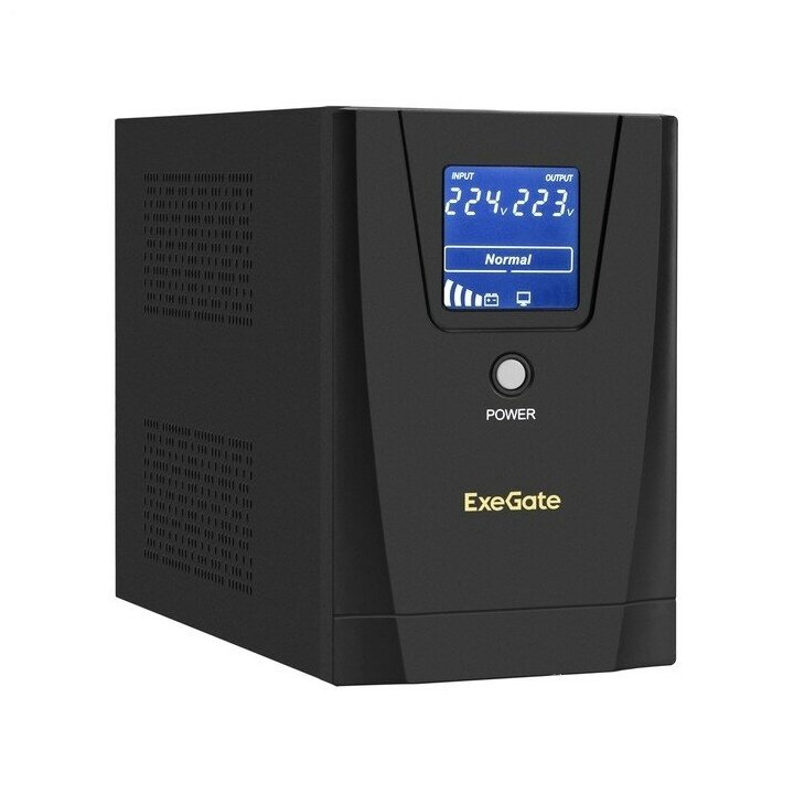 EXEGATE ИБП EX292796RUS ИБП SpecialPro Smart LLB-1200. LCD. AVR.2SH.3C13. USB <1200VA 750W LCD AVR 2 Schuko+3 C13 USB съемн. кабель металлический