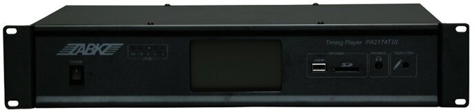 ABK PA-2174T III MP3/WMA-проигрыватель, микропроцессорное управление, сенсорный цветной 4.3" TFT дис