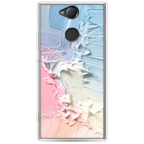 Силиконовый чехол на Sony Xperia XA2 / Сони Иксперия ХА 2 Фруктовое мороженное силиконовый чехол на sony xperia xa2 сони иксперия ха 2 сакура