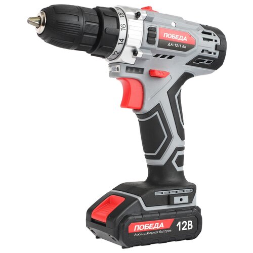 Дрель-шуруповерт аккумуляторная победа ДА-121Ли 249000₽