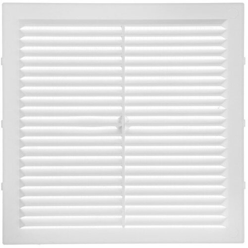 Решетка вентиляционная ZEIN Люкс Л194 194 x 194 мм с сеткой неразъемная 399₽