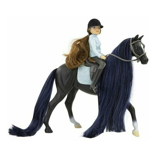 кукла breyer хизер английская наездница Игровой набор Farm Toys Jet & English Rider Charlotte