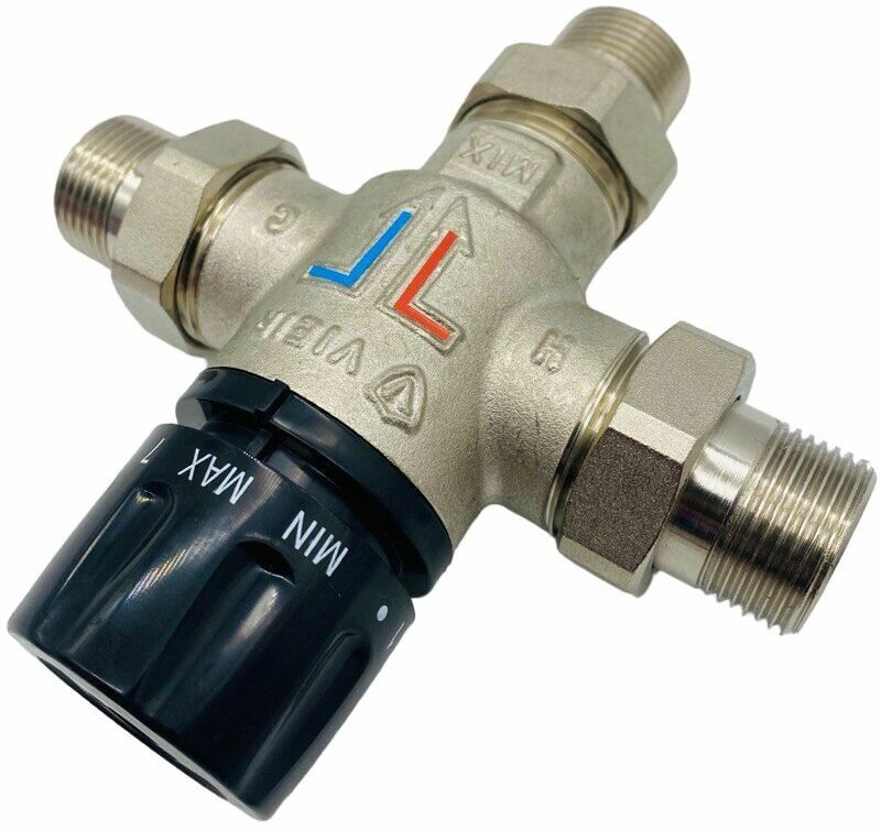 Термостатическийесительный клапан 1/2"НР/ 35-60°C ViEiR арт VR250