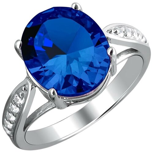 фото Эстет кольцо с фианитами из серебра 01к2511695-4, размер 16.5