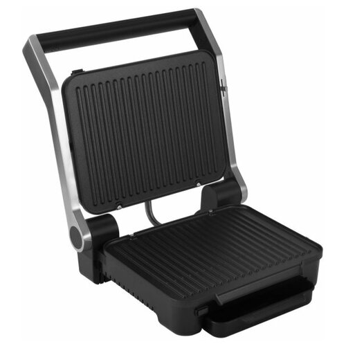 Электрогриль Hyundai HYG-4025 серебристыйчерный 1461700₽