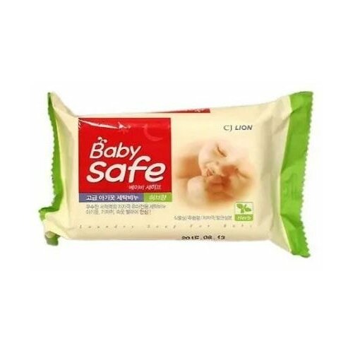 Мыло для стирки детских вещей CJ Lion Baby Safe с ароматом восточных трав 190 г 4 шт 1449₽