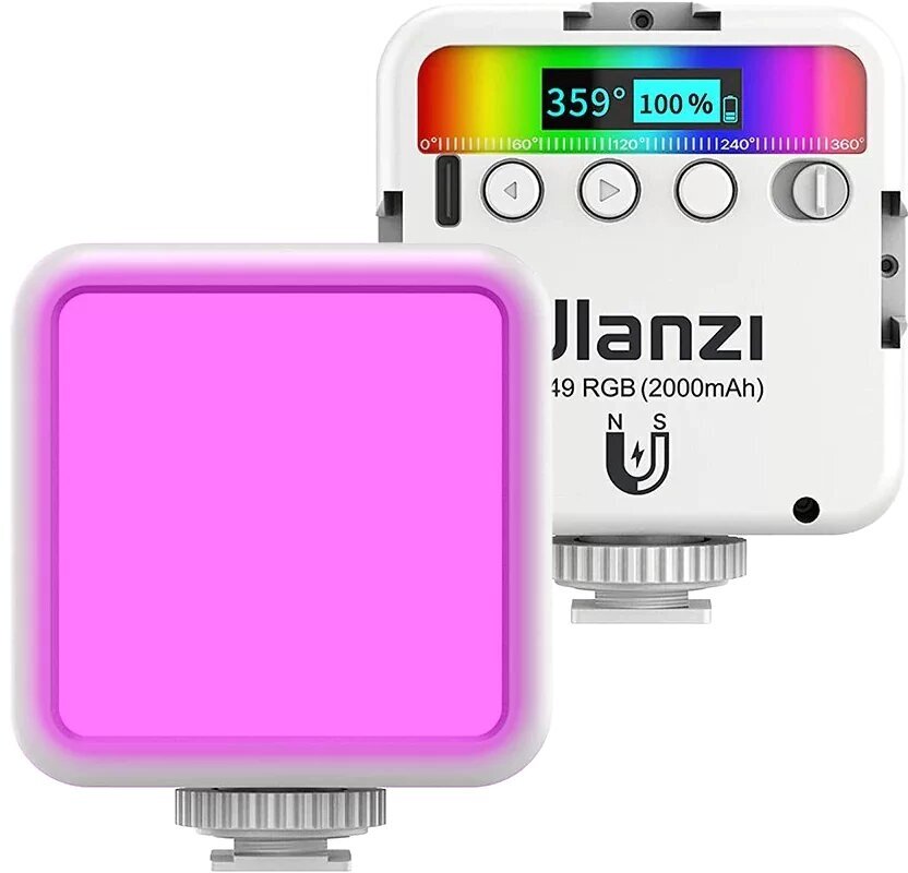 Осветитель Ulanzi VL49 RGB Белый 2586