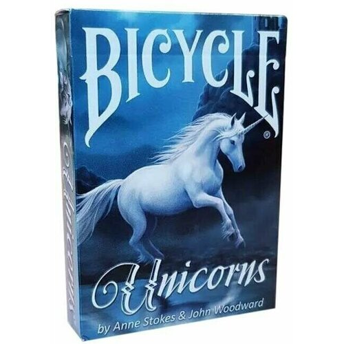 Карты игральные Bicycle Unicorn, Anne Stokes, 54 шт bicycle игральные карты anne stokes unicorn 54 шт синий