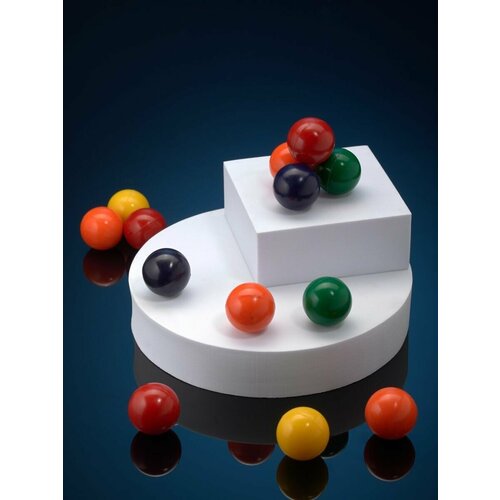 Мячи прыгуны Лесные ягоды 25 мм (100 шт.) в пакете.