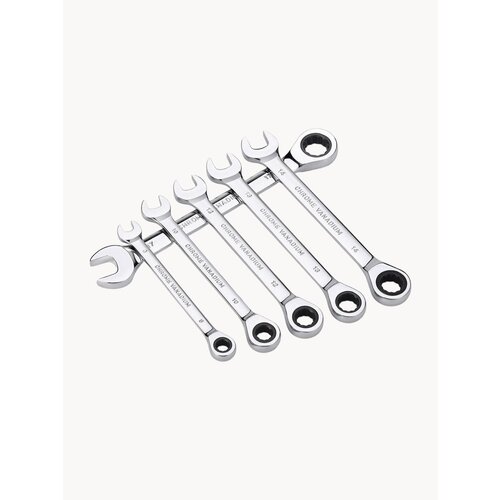 Набор комбинированных ключей с трещоткой 12 шт 6-24 мм Автомобильных инструментов 4974₽