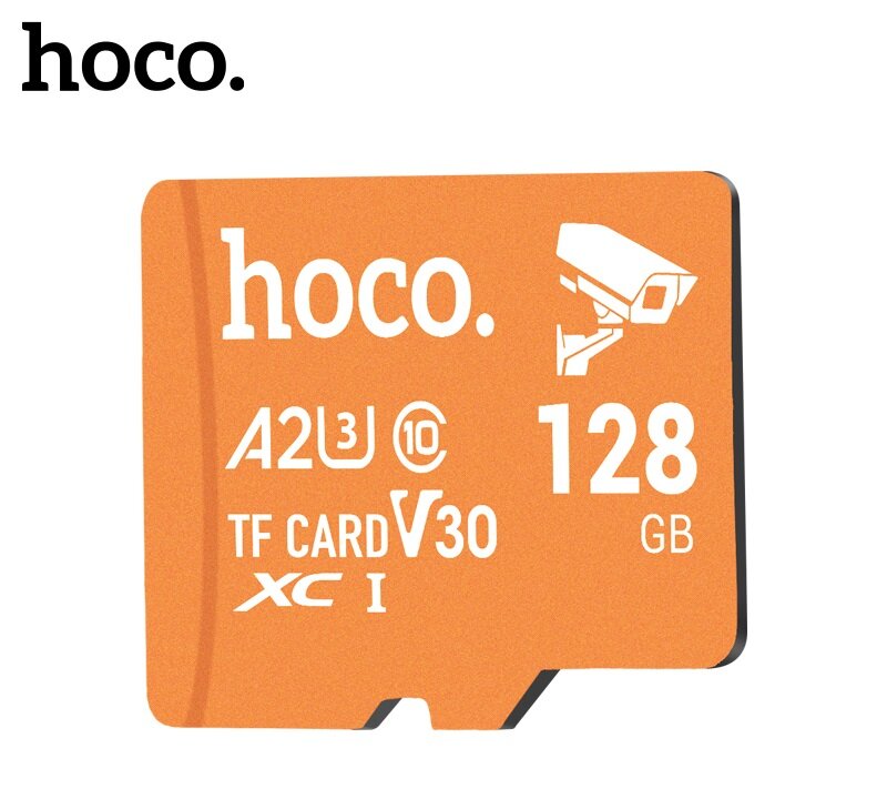 Карта памяти для видеонаблюдения HOCO MicroSDXC 128 ГБ A2 TF CARD V30 class 10