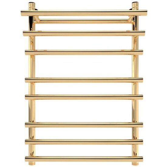 Полотенцесушитель Indigo® Just Shelf (н. р.1") 80/50 (к-3, Золото) LJSHW80-50GDK3