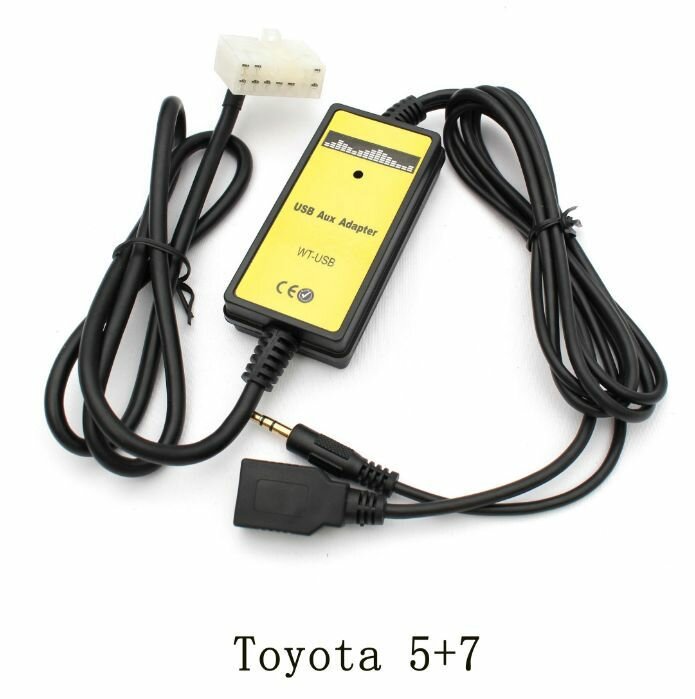 AUX USB адаптер для Toyota 5+7