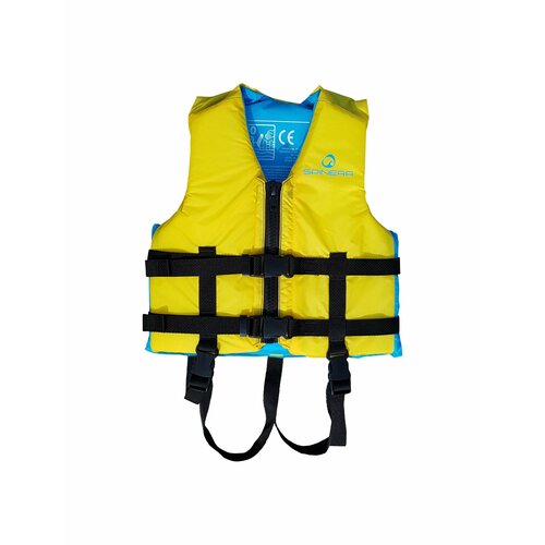 Спасательный жилет для каяка/SUP-доски Spinera Aquapark/Kayak/SUP Nylon - 50N Yellow/Aqua желто-голубой из нейлона размер L-XL
