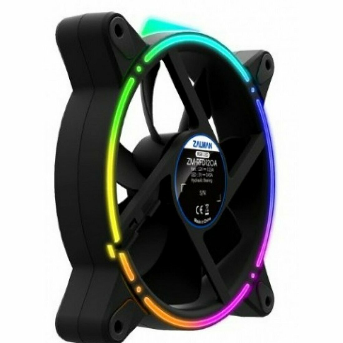 Вентилятор ZALMAN Addressable RGB, 120мм, Ret - фото №16